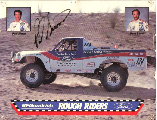 Ford rough riders racing team #9