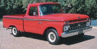 Grille shell 1967 ford light pickup truck #8
