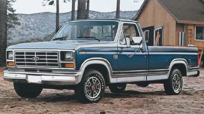 Blue ford ranger 1982 #8