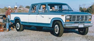 What year did ford start making 4 door trucks #7