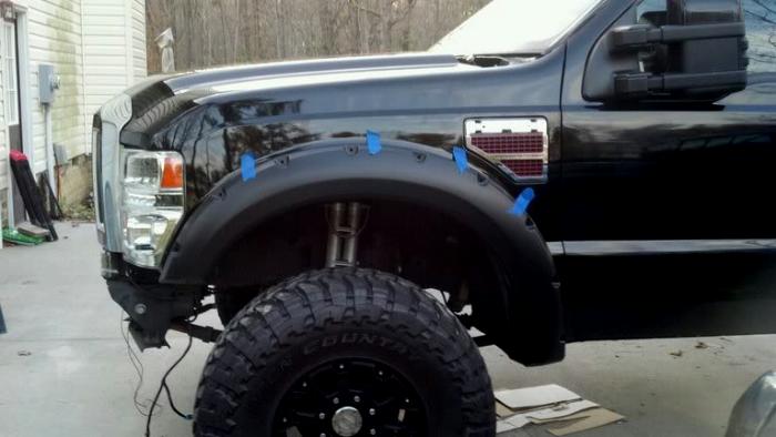 2008 Ford superduty front clip #5