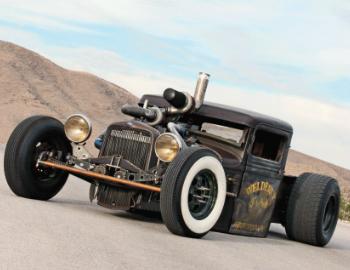 1932 Model-A Rat Rod Diesel Pickup