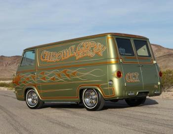 Chrome Gypsy Tattoo Custom Econoline Van