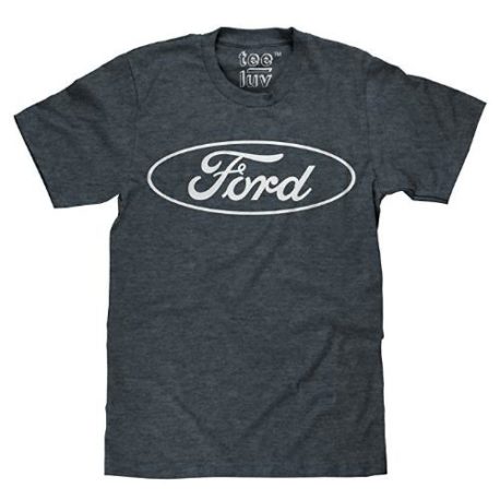 Ford Oval Logo T-shirt - Soft Touch Fabric - Blue Oval Trucks