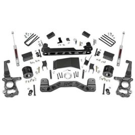 Rough Country 4-inch Lift Kit w/ N3 Shocks 2015-2018 F150 4WD