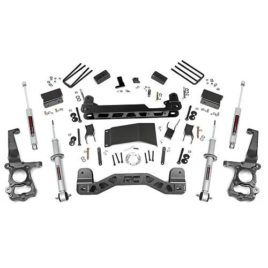 Rough Country 4-inch Lift Kit With N3 Struts 2015-2018 F150 4WD