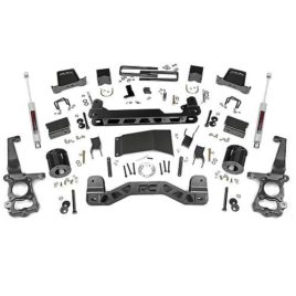 Rough Country 6-inch Lift Kit w/ N3 Shocks 2015-2018 F150 4WD