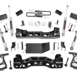 Rough Country 4-inch Lift Kit w/ N2.0 Struts & N3 Shocks 2011-2013 F150 4WD