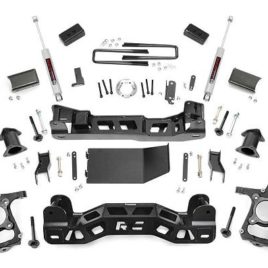 Rough Country 4-inch Lift Kit w/ N3 Shocks 2011-2013 F150 4WD