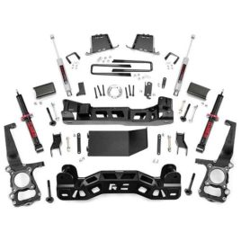 Rough Country 6-inch Lift Kit w/ N2.0 Struts & 2.2 Shocks 2009-2010 F150 4WD