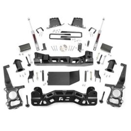 Rough Country 6-inch Lift Kit w/ Performance 2.2 Shocks 2009-2010 F-150 4WD