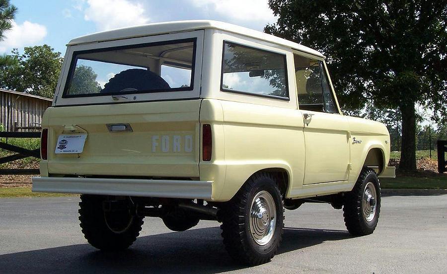 Ford Bronco History Chart