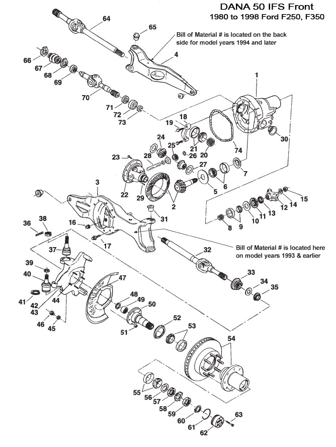 dana 50 long travel