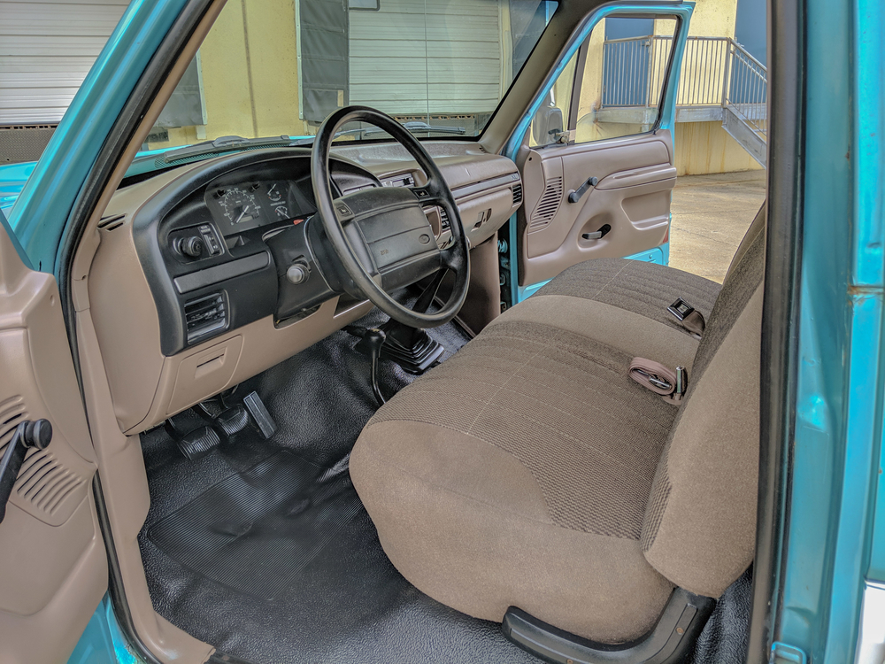1994 Ford Bronco Dually Blue Oval Trucks, Bronco Vinyl Floor