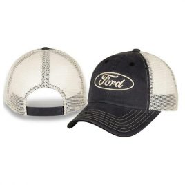 Ford Mesh Trucker Hat – Gray