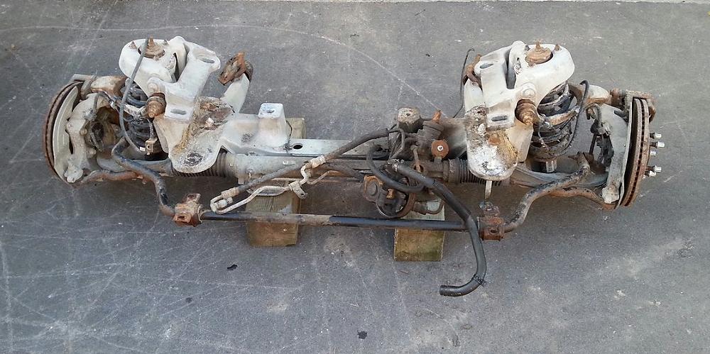 Ford F-100 Crown Vic Front Suspension Swap – Blue Oval Trucks