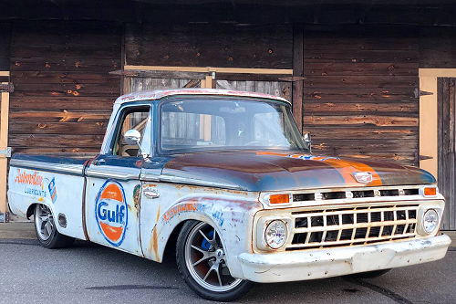 1965 Ford F-100 Gulf FrankenFord