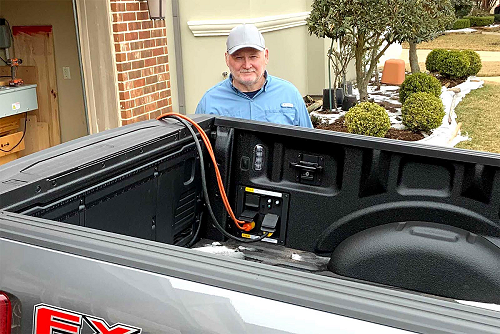 Ford F-150 Generators Powered Texas Homes In Snow Storm