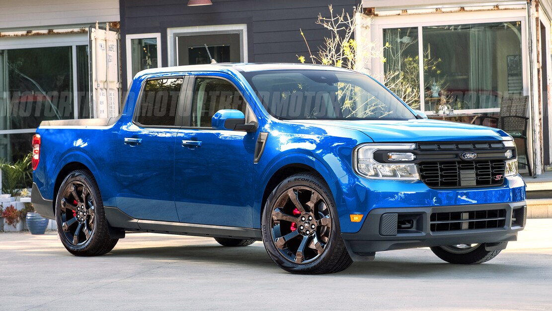 2022 Ford Maverick ST Blue Oval Trucks