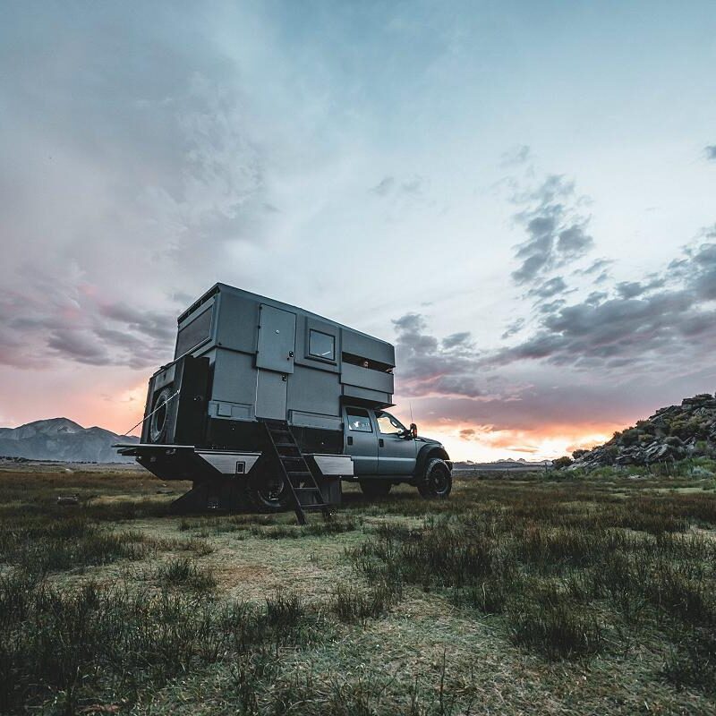 2016 Ford F-550 Custom Overlanding Camper - Blue Oval Trucks