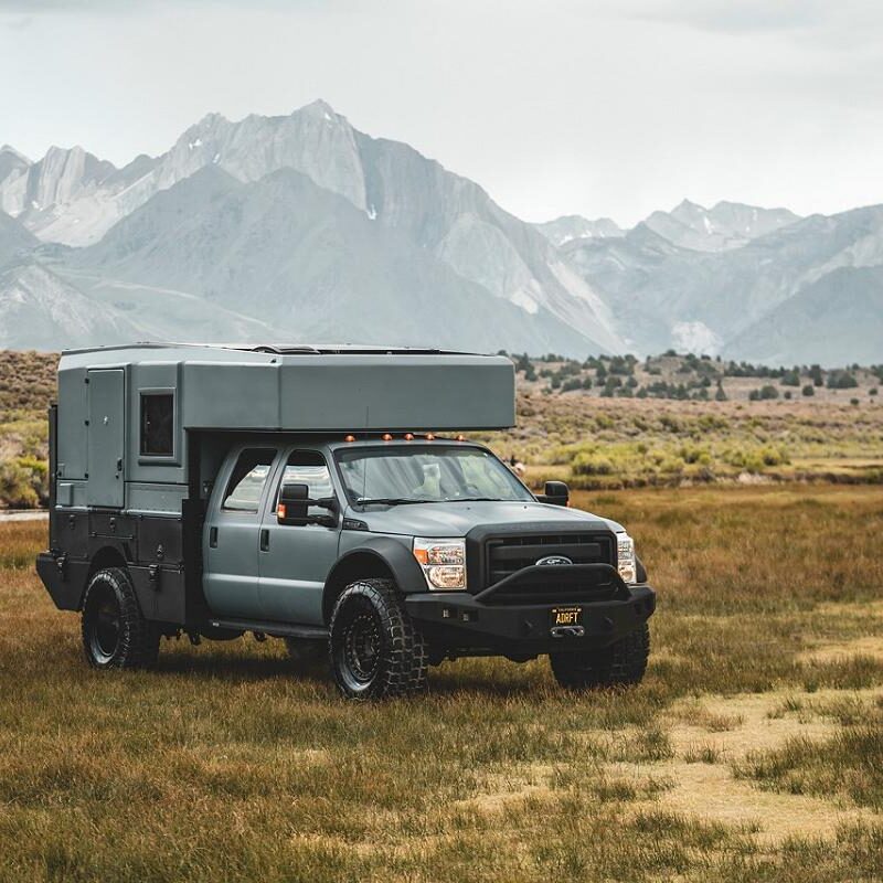 2016 Ford F-550 Custom Overlanding Camper - Blue Oval Trucks