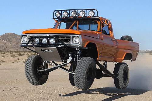 1971 Ford F-100 PreRunner Nuclear Orange