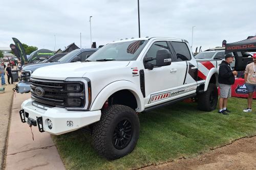 Liquid Springs Ford Super Duty at Overland Expo Mountain West