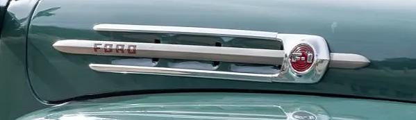 1952 Ford Truck Hood ide Trim