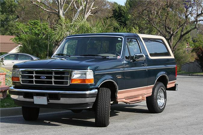 1992-1996 Ford Bronco Production
