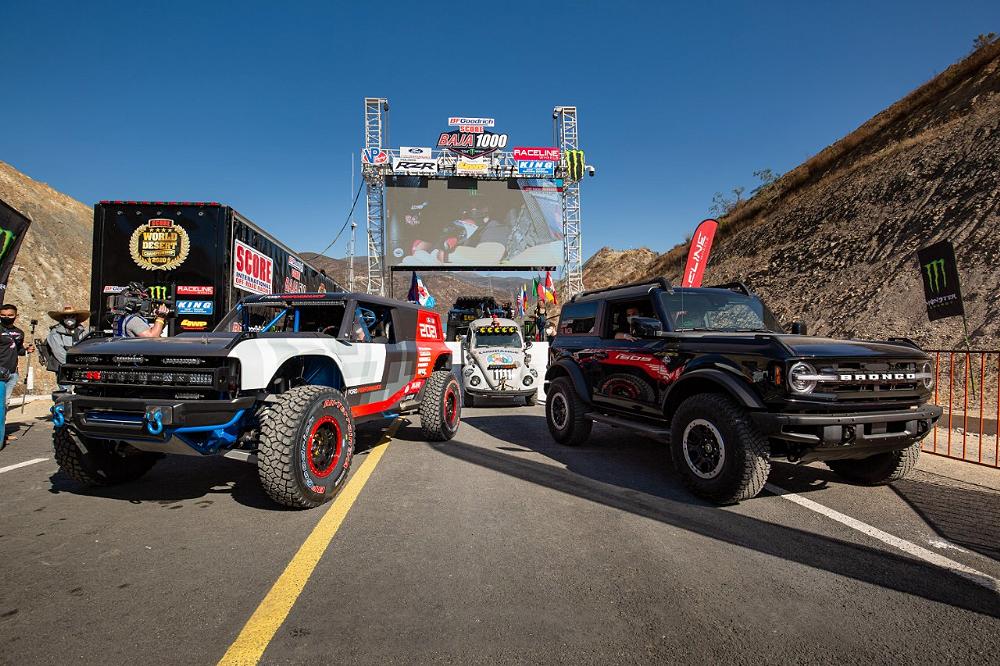 Ford Bronco R Returns To Baja - Starting Line