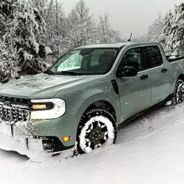 Ford Maverick Winter Driving