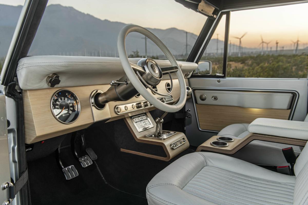Zero Labs Electric Ford Bronco Interior