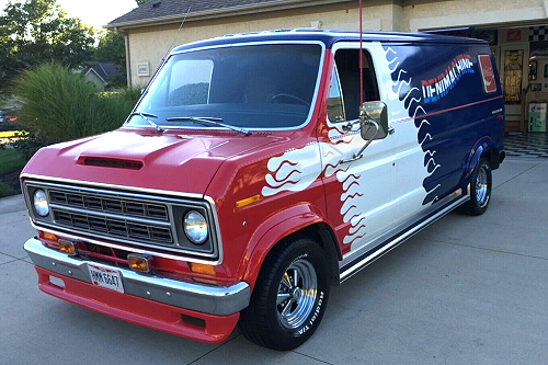 Denimachine 1976 Ford Van