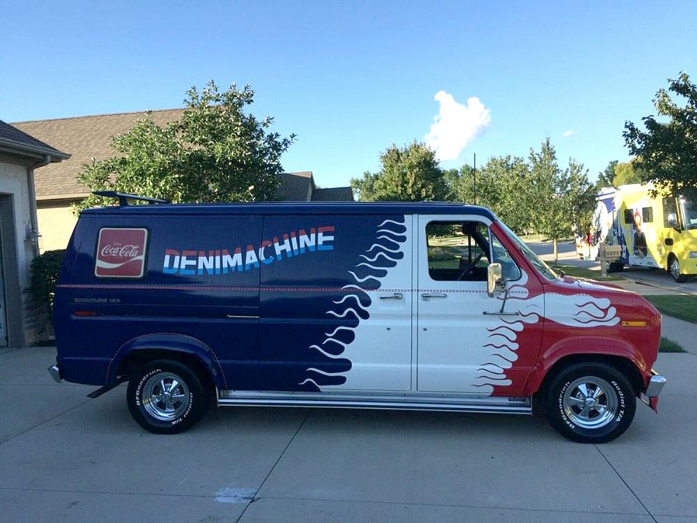 Denimachine 1976 Ford Van - Passenger Side