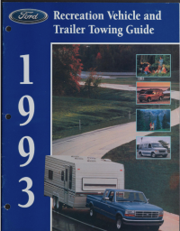 1993 Ford Towing Guide