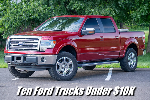 10 Ford Trucks Under $10K