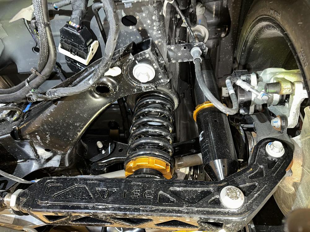 Ford Maverick coilover performance suspension upgrade