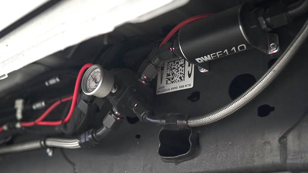 DeatschWerks triple-pump fuel system